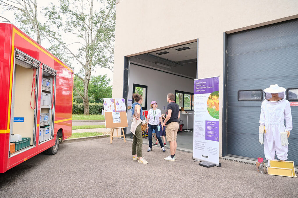 photographe entreprise événementiel Lyon Reportage-photo-Sanofi-portes-ouvertes à neuville sur Saone